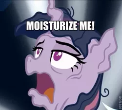 Size: 449x405 | Tagged: safe, derpibooru import, edit, edited screencap, screencap, mean twilight sparkle, alicorn, pony, the mean 6, clone, cropped, dialogue, doctor who, dying, female, image macro, imminent death, lady cassandra, mare, meme, open mouth, solo, you ruined everything