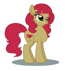 Size: 938x892 | Tagged: safe, artist:lieutenantkyohei, derpibooru import, oc, oc:cupid shuffle, earth pony, pony, female, mare, offspring, parent:cheese sandwich, parent:pinkie pie, parents:cheesepie, simple background, solo, transparent background