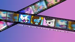 Size: 1920x1080 | Tagged: 1920x1080, 80s, artist:graprfruitface1, derpibooru import, edit, edited screencap, electric dreams, equestria light orchestra, ponified:jeff lynne, safe, screencap, video reel, wallpaper