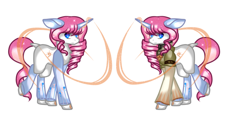 Size: 1024x512 | Tagged: safe, artist:absolitedisaster08, derpibooru import, oc, unofficial characters only, original species, pony, clothes, female, horn, reference sheet, simple background, solo, transparent background