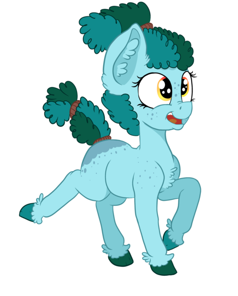 Size: 2439x3035 | Tagged: safe, artist:paskanaakka, derpibooru import, oc, oc:gleamblossom, unofficial characters only, earth pony, pony, blank flank, butt freckles, chest fluff, colored hooves, ear fluff, female, filly, freckles, nose wrinkle, shoulder freckles, simple background, solo, transparent background, unshorn fetlocks, younger