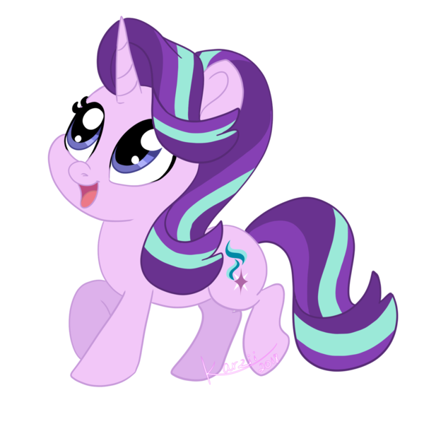 Size: 1280x1280 | Tagged: safe, artist:karzii, derpibooru import, starlight glimmer, pony, unicorn, cute, female, glimmerbetes, mare, simple background, smiling, solo, transparent background