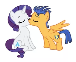 Size: 700x576 | Tagged: artist:themexicanpunisher, derpibooru import, female, flash sentry, kissing, male, rarity, safe, sentrity, shipping, straight