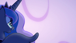 Size: 1280x720 | Tagged: safe, derpibooru import, screencap, princess luna, starlight glimmer, to where and back again, animated, cake, dialogue, dream, dream walker luna, fog, food, looking down, looking up, moon, our town, plant, smiling, sound, table, webm
