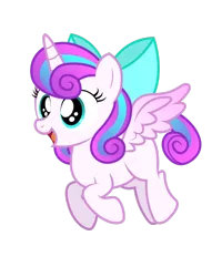 Size: 1024x1281 | Tagged: safe, artist:aleximusprime, derpibooru import, princess flurry heart, alicorn, pony, bow, cute, female, filly, flurrybetes, hair bow, older, older flurry heart, simple background, solo, transparent background, vector