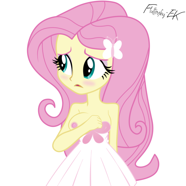 Size: 7680x7680 | Tagged: questionable, artist:efk-san, derpibooru import, fluttershy, equestria girls, absurd resolution, adorasexy, beautiful, breasts, busty fluttershy, clothes, cute, dress, female, nipple slip, nipples, nudity, open mouth, sexy, shyabetes, simple background, skirt, solo, solo female, transparent background, vector, wardrobe malfunction