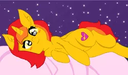 Size: 1052x620 | Tagged: safe, artist:parn, derpibooru import, oc, oc:princess parn, pony, my little pony, sleeping