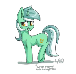 Size: 586x572 | Tagged: safe, artist:dsp2003, derpibooru import, lyra heartstrings, pony, unicorn, aggie.io, cute, cutie mark, female, grin, mare, simple background, smiling, transparent background