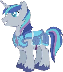 Size: 349x399 | Tagged: alternate timeline, alternate universe, armor, artist:selenaede, artist:westrail642fan, derpibooru import, rise and fall, safe, shining armor, simple background, solo, transparent background