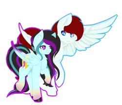 Size: 1024x881 | Tagged: safe, artist:absolitedisaster08, derpibooru import, oc, oc:rosalina skies, unofficial characters only, pegasus, pony, female, male, mare, simple background, stallion, transparent background