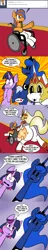 Size: 576x2974 | Tagged: artist:pembroke, comic, daybreaker, derpibooru import, oc, oc:cold front, princess celestia, princess luna, scalebreaker, stickluna, suggestive, thighlight sparkle, thiklestia, thunder thighs, twilight sparkle, wheelchair