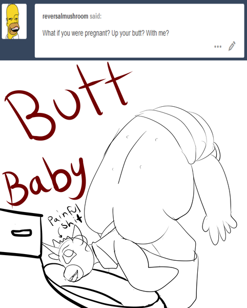 Size: 2800x3483 | Tagged: artist needed, questionable, derpibooru import, oc, oc:hubert the pervert pony, oc:reversalmushroom, unofficial characters only, alicorn, anthro, earth pony, alicorn oc, anal baby, anal birth, anal vore, anthro oc, anthro on pony action, belly, birth, butt baby, butt birth, butt pregnancy, clothes, digital art, disgusting, fetish, interspecies, male, male pregnancy, plot, poop baby, pooping, pregnant, reversalmushroom, shirt, shirt lift, shirt over back, shirt pull, shirt pulled up, sketch, toilet, toilet humor, wat