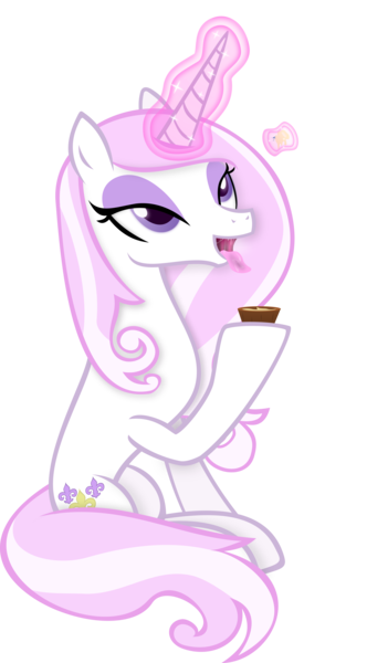 Size: 4744x8585 | Tagged: suggestive, artist:emu34b, derpibooru import, fancypants, fleur-de-lis, pony, unicorn, absurd resolution, blushing, drool, female, fetish, food, macro, magic, mare, mawshot, micro, open mouth, sauce, simple background, sitting, size difference, smiling, tongue out, transparent background, vector, vore