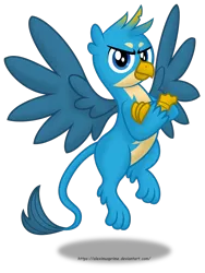 Size: 1600x2133 | Tagged: safe, artist:aleximusprime, derpibooru import, gallus, gryphon, school daze, season 8, spoiler:s08, crossed arms, looking at you, male, simple background, solo, transparent background