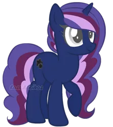 Size: 1024x1158 | Tagged: safe, artist:roserooibos, derpibooru import, oc, oc:nightstar, pony, unicorn, female, mare, simple background, solo, transparent background