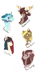 Size: 1024x1906 | Tagged: safe, artist:anyatrix, derpibooru import, oc, oc:whiplash, unofficial characters only, dracony, half-yak, hybrid, pony, bust, crack ship offspring, female, interspecies offspring, magical gay spawn, magical lesbian spawn, male, mare, offspring, parent:braeburn, parent:cherry jubilee, parent:discord, parent:prince rutherford, parent:princess ember, parent:rarity, parent:sapphire shores, parent:scorpan, parent:soarin', parent:twilight sparkle, parents:emberity, parents:scorlight, parents:soarburn, portrait, simple background, white background