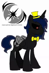 Size: 768x1146 | Tagged: alicorn, alicorn oc, animatronic, derpibooru import, fnaf 4, oc, prince artemis, princess luna, rule 63, safe