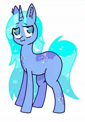 Size: 1439x2064 | Tagged: safe, artist:thundercrash, derpibooru import, oc, unofficial characters only, pony, unicorn, constellation, ear fluff, female, mare, princess, solo