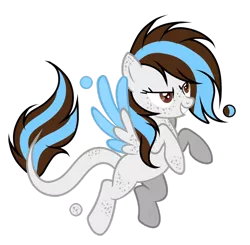 Size: 1024x1002 | Tagged: safe, artist:mintoria, derpibooru import, oc, pegasus, pony, base used, female, mare, simple background, solo, transparent background, two toned wings