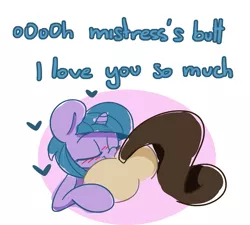 Size: 1647x1482 | Tagged: suggestive, artist:lou, derpibooru import, oc, oc:louvely, oc:sentimental tender, unofficial characters only, pony, unicorn, :t, ass worship, blushing, butthug, eyes closed, faceful of ass, female, heart, hug, love, mare, plot, raised tail, simple background, smiling, tail, text, white background