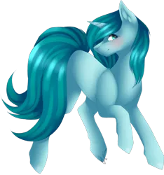 Size: 1024x1096 | Tagged: safe, artist:mauuwde, derpibooru import, oc, oc:ambient waves, pony, unicorn, female, mare, simple background, solo, transparent background