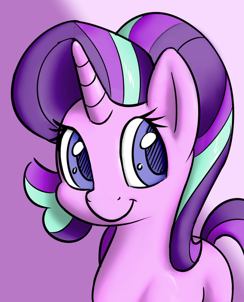 Size: 2000x2476 | Tagged: safe, artist:esfelt, derpibooru import, starlight glimmer, pony, unicorn, cute, female, glimmerbetes, mare, smiling, solo