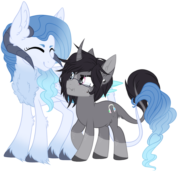 Size: 1935x1858 | Tagged: artist:sweethearttarot, couple, derpibooru import, oc, oc:azura, oc:cosmic hijinx, safe, simple background, transparent background, unofficial characters only