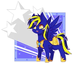 Size: 2786x2314 | Tagged: safe, artist:honeybbear, derpibooru import, oc, oc:skylane bravo, unofficial characters only, pegasus, pony, armor, high res, male, royal guard, simple background, solo, stallion, transparent background