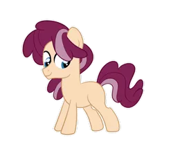 Size: 1024x919 | Tagged: safe, artist:ashidaii, derpibooru import, oc, oc:apple butter, earth pony, pony, colt, magical lesbian spawn, male, offspring, parent:apple bloom, parent:diamond tiara, parents:diamondbloom, simple background, solo, transparent background