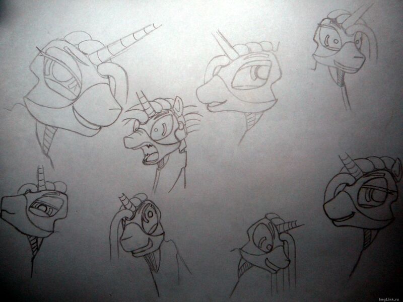 Size: 1280x960 | Tagged: safe, artist:art.molados, derpibooru import, oc, oc:molados, unofficial characters only, pony, robot, robot pony, bust, female, mare, monochrome, portrait, sketch, sketch dump, solo, traditional art