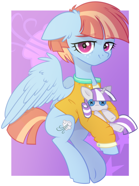 Size: 946x1258 | Tagged: safe, artist:starrcoma, derpibooru import, twilight velvet, windy whistles, pegasus, pony, button eyes, female, freckles, infidelity, lesbian, looking at you, mare, plushie, shipping, simple background, smiling, solo, transparent background, velvetwhistles