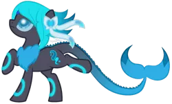 Size: 1024x618 | Tagged: safe, artist:roserooibos, derpibooru import, oc, oc:evoa, ponified, poképony, pony, base used, eeveelution, female, simple background, solo, transparent background