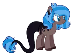 Size: 800x593 | Tagged: safe, artist:crystalponyart7669, derpibooru import, oc, oc:valerie, earth pony, pony, augmented tail, female, mare, simple background, solo, transparent background