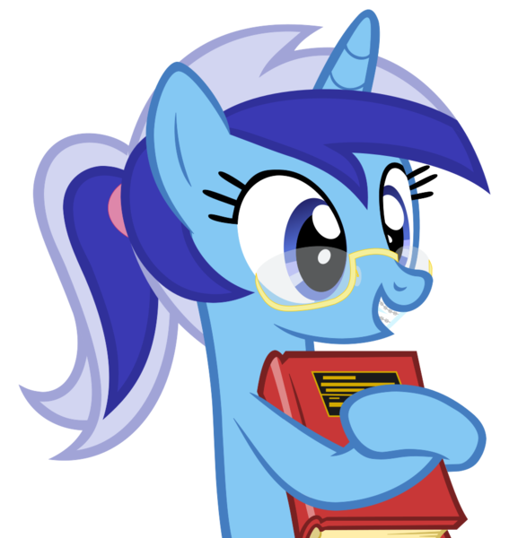 Size: 972x1028 | Tagged: safe, artist:kody02, derpibooru import, minuette, pony, unicorn, book, braces, female, glasses, mare, nerd pony, ponytail, simple background, transparent background