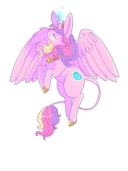 Size: 5400x7200 | Tagged: safe, artist:ami-lkshake, artist:andriamiles, derpibooru import, princess cadance, alicorn, pony, absurd resolution, crown, ear fluff, female, glowing eyes, hoof shoes, jewelry, leonine tail, magic, mare, regalia, simple background, solo, spread wings, transparent background, wings