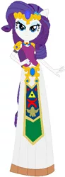 Size: 216x590 | Tagged: safe, artist:selenaede, artist:user15432, derpibooru import, rarity, human, equestria girls, barely eqg related, base used, clothes, crossover, crown, dress, gloves, gown, hasbro, hasbro studios, jewelry, necklace, nintendo, ponied up, pony ears, princess zelda, regalia, super smash bros., the legend of zelda, the legend of zelda: twilight princess