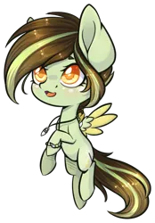 Size: 430x618 | Tagged: safe, artist:ak4neh, derpibooru import, oc, oc:akane, unofficial characters only, pegasus, pony, chibi, female, mare, simple background, solo, transparent background