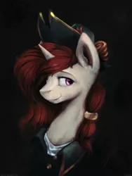 Size: 960x1280 | Tagged: artist:lilac, bust, derpibooru import, edit, oc, pirate, portrait, safe, solo, unofficial characters only