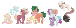 Size: 1453x535 | Tagged: safe, artist:jaysey, derpibooru import, fluttershy, timber spruce, oc, oc:evergreen, oc:frosty curls, oc:light spring, oc:mic drop, oc:yume, draconequus, earth pony, hybrid, pegasus, pony, unicorn, adopted offspring, blank flank, clothes, colored hooves, colt, draconequus oc, ear piercing, earring, family, female, filly, freckles, interspecies offspring, jacket, jewelry, male, missing cutie mark, offspring, parent:big macintosh, parent:coloratura, parent:discord, parent:flitter, parent:fluttershy, parent:limelight, parent:lyra heartstrings, parent:sunburst, parent:timber spruce, parent:vinyl scratch, parent:zecora, parents:flitterbulk, parents:limetura, parents:lyraburst, parents:timbershy, parents:vinylmac, parents:zecord, piercing, ribbon, shipping, simple background, socks (coat marking), straight, timbershy, transparent background, unshorn fetlocks, veil