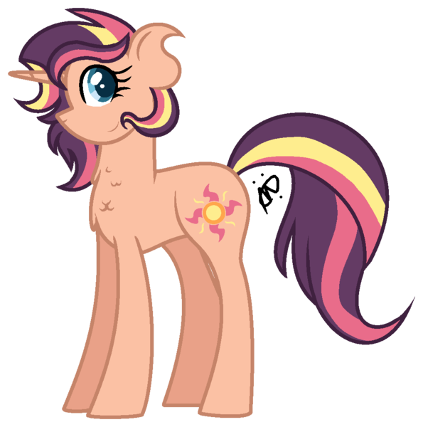 Size: 1065x1074 | Tagged: safe, artist:gallantserver, artist:thepegasisterpony, derpibooru import, oc, oc:amalthea, unofficial characters only, pony, unicorn, female, image, magical lesbian spawn, mare, offspring, parent:sci-twi, parent:sunset shimmer, parents:adagilight, parents:scitwishimmer, png, simple background, solo, transparent background