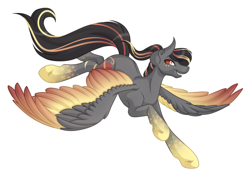 Size: 5875x4099 | Tagged: safe, artist:amazing-artsong, derpibooru import, oc, oc:antares, pegasus, pony, absurd resolution, male, rainbow power, simple background, solo, white background