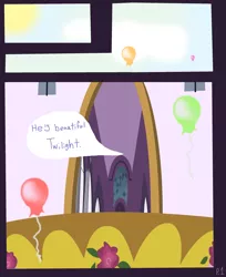 Size: 2500x3070 | Tagged: safe, artist:mayflower-mlp, derpibooru import, balloon, comic, image, implied twilight sparkle, png