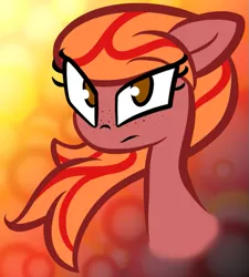 Size: 663x736 | Tagged: artist:brsajo, derpibooru import, glare, oc, oc:lava plume, safe, solo