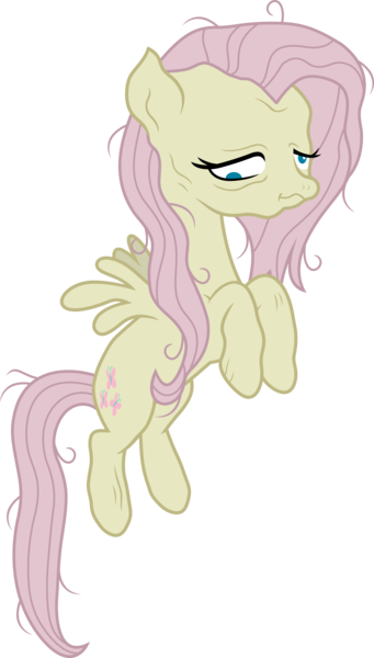 Size: 7000x12314 | Tagged: absurd resolution, artist:luckreza8, clone, derpibooru import, fake fluttershy, mean fluttershy, safe, simple background, solo, the mean 6, transparent background, vector