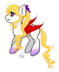 Size: 1866x2281 | Tagged: safe, artist:hanaty, derpibooru import, oc, oc:yui chisaki, unofficial characters only, bat pony, pony, vampire, vampony, bat pony oc, cute, female, mare, on back, outline, pigtails, simple background, solo, transparent background, tsundere, twintails