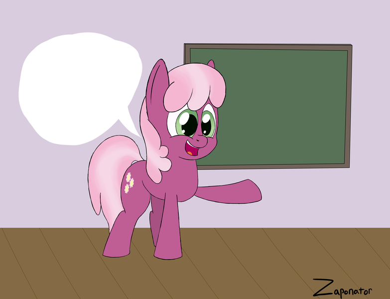 Size: 2975x2280 | Tagged: artist:zaponator, chalkboard, cheerilee, derpibooru import, exploitable meme, meme, safe, school, solo