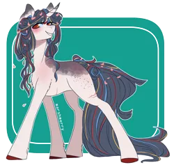 Size: 3115x2953 | Tagged: safe, artist:skylacuna, derpibooru import, oc, oc:aichlys, unofficial characters only, pony, unicorn, female, high res, mare, simple background, solo, transparent background