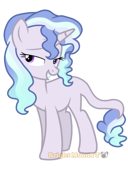 Size: 900x1200 | Tagged: safe, artist:sleppchocolatemlp, derpibooru import, oc, oc:moonbeam serenade, pony, unicorn, female, mare, simple background, solo, transparent background