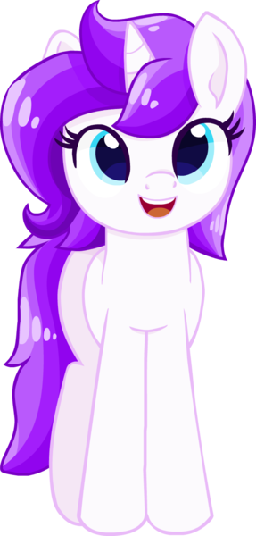 Size: 641x1338 | Tagged: safe, artist:rivin177, derpibooru import, oc, oc:purpleheart, oc:rivin, unofficial characters only, pony, unicorn, 2019 community collab, derpibooru community collaboration, blue eyes, cute, female, looking at you, mare, rivinoctaverbrush, simple background, smiling, solo, standing, transparent background