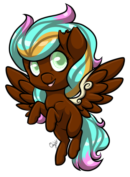 Size: 766x1043 | Tagged: safe, artist:ombraniwolf, derpibooru import, oc, oc:mocha, pegasus, pony, simple background, transparent background